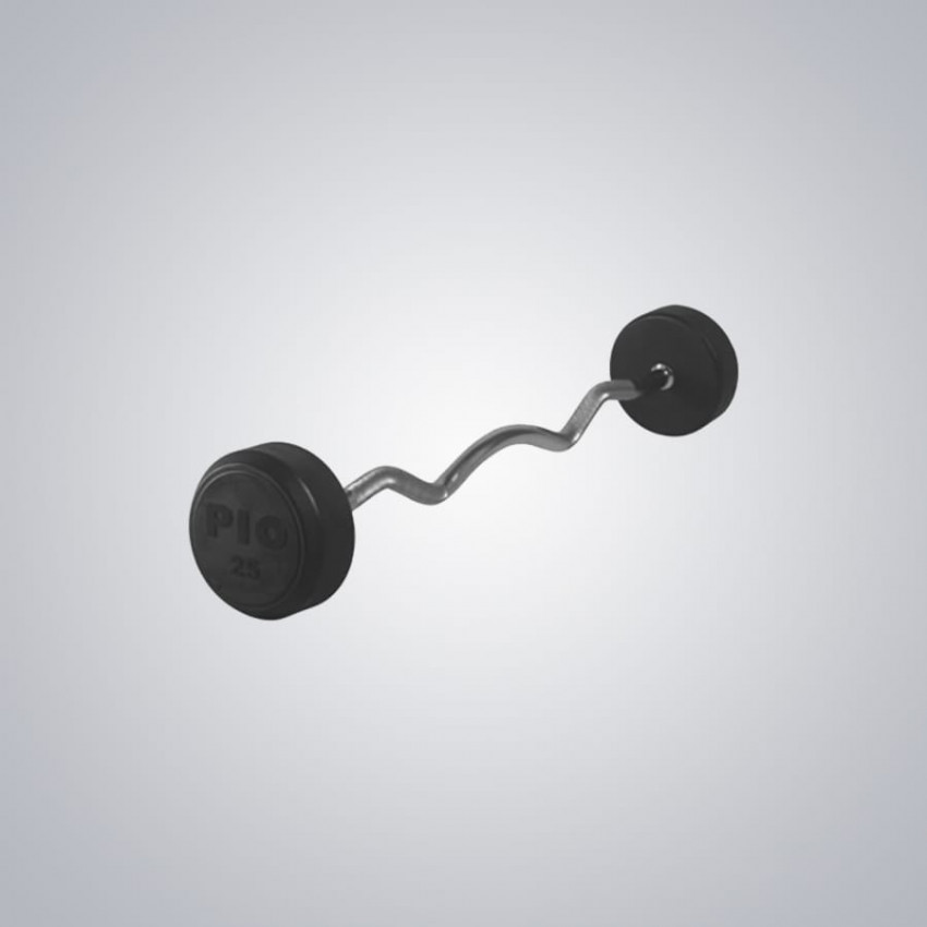 Çəki daşı əyri qrif 40 kg Curve Barbell